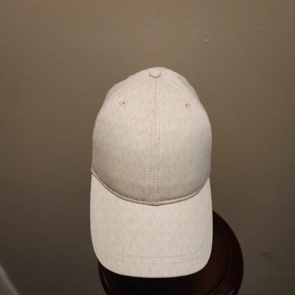 Michael Kors Light Pink Monogram Hat Michael Kors Logo Print Organic Cotton Blend | Mercari main image 2